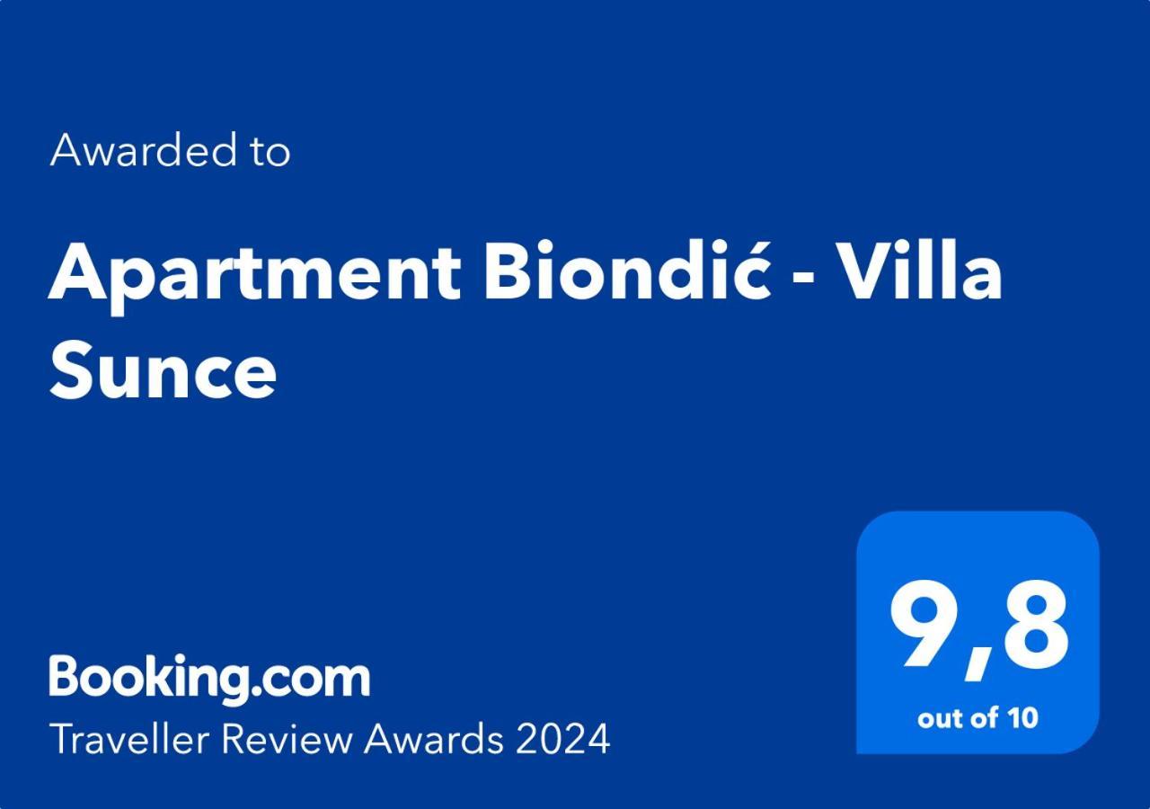 Apartment Biondic - Villa Sunce เซนญ์ ภายนอก รูปภาพ
